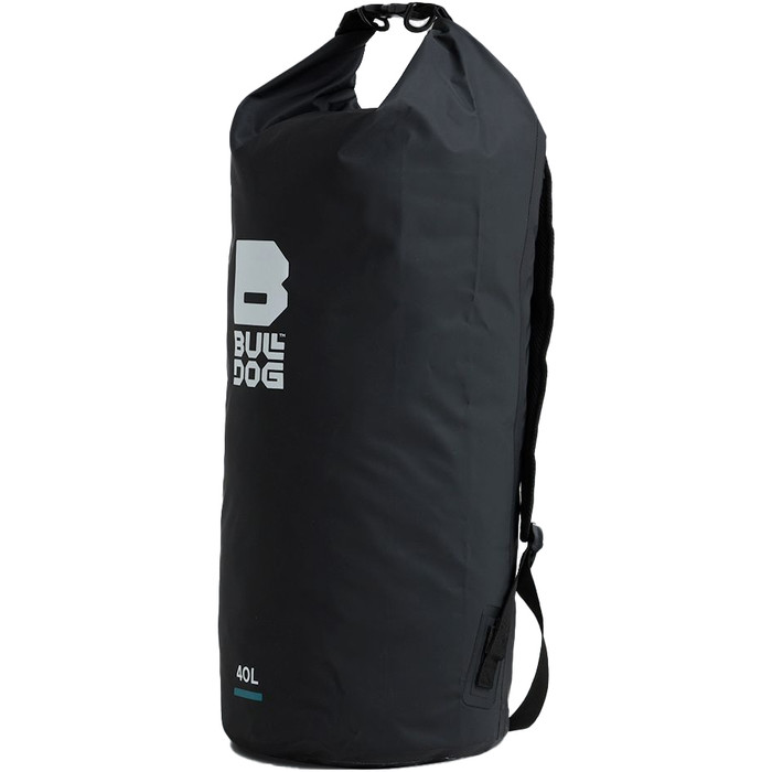 2024 Bulldog 40l Dry Rucksack Bddbp-40 - Schwarz / Petrol